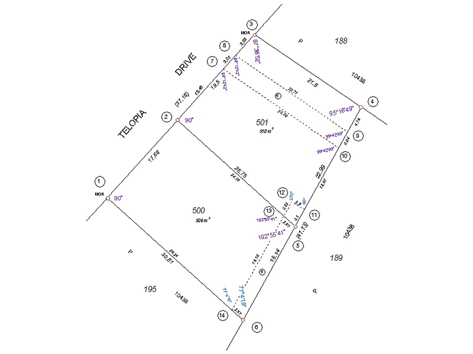 Easements, Covenants and Notifications example